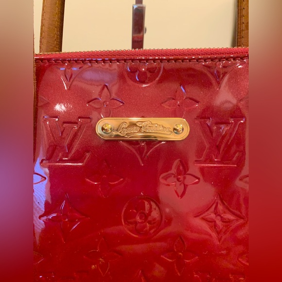 🌸Vintage Louis Vuitton Vernis Bellevue GM red🌸 - Picture 2 of 11